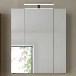 Spiegelschrank Ice Xonox Artisan Oak 60x70x18 cm mit Beleuchtung Finale Aktion