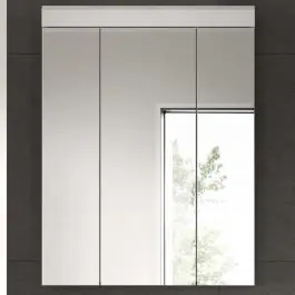 Spiegelschrank Scout Xonox - Weiß Hochglanz - 60x79x18 cm Neue Ware