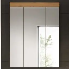 Spiegelschrank Scout Xonox - Salbeigrün & Artisan Eiche - 60x79x18 cm Markenprodukt