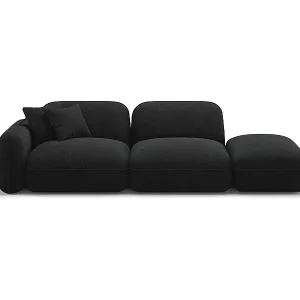 CXL by Christian Lacroix - 3-Sitzer modulares Sofa rechts "Lucien" Sitzer aus Samt anthrazit - 295x90x70cm Angebot