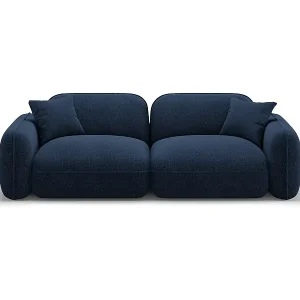 CXL by Christian Lacroix - 3-Sitzer modulares Sofa "Lucien" Sitzer aus Samt dunkelblau - 230x90x70cm Aktuell