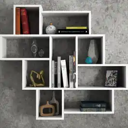 Parola Wandregal | 100 % MELAMIN | Weiß Super-Preis