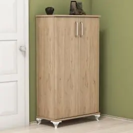 Kostenloser Versand Ari Schuhschrank | 100 % MELAMIN | Walnuss