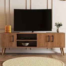 Exxen TV-Ständer | 100 % MELAMIN | Eiche Online Kaufen