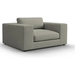 CXL by Christian Lacroix - 1,5-Sitzer Sofa "Tendance" Sitzer aus Cord hellgrau - 156x122x72cm Schnäppchen