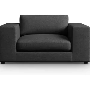 CXL by Christian Lacroix - 1,5-Sitzer Sofa "Tendance" Sitzer aus strukturiertem Stoff schwarz - 156x122x72cm Nur Für Kurze Zeit