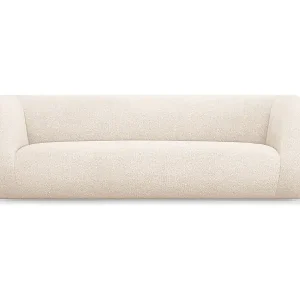 Preiswert Cosmopolitan Design - 3-Sitzer Sofa "Essen" aus Boucle beige - 230x95x86cm
