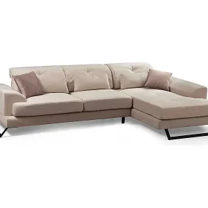 MYHOMELANDO Frido Ecksofa – L-Form mit verstellbarer Rückenlehne Neue Ware