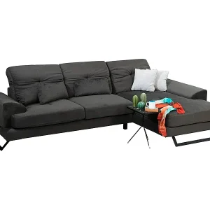 Preiswert MYHOMELANDO Frido Ecksofa – L-Form mit verstellbarer Rückenlehne