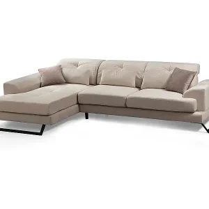 MYHOMELANDO Frido Ecksofa – L-Form mit verstellbarer Rückenlehne Super-Preis