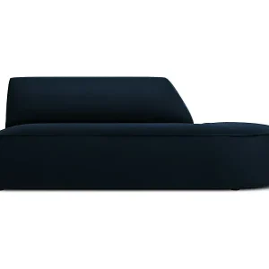 CXL by Christian Lacroix - 2-Sitzer modulares Sofa rechts "Charles" Sitzer aus Samt dunkelblau - 181x93x69cm Knallerangebot