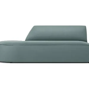 Sofort Bestellen CXL by Christian Lacroix - 2-Sitzer modulares Sofa links "Charles" Sitzer aus Samt minze - 181x93x69cm