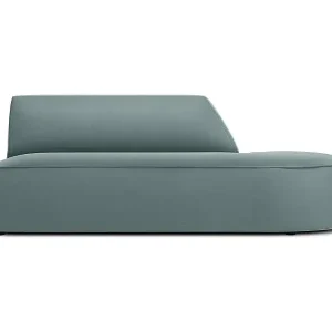 CXL by Christian Lacroix - 2-Sitzer modulares Sofa rechts "Charles" Sitzer aus Samt minze - 181x93x69cm Kostenloser Versand
