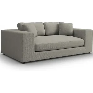 Preiswert CXL by Christian Lacroix - 3-Sitzer Sofa "Tendance" Sitzer aus Cord hellgrau - 220x122x72cm