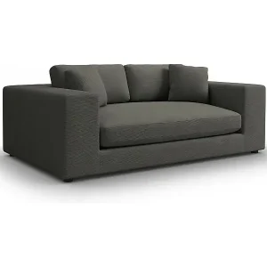 CXL by Christian Lacroix - 3-Sitzer Sofa "Tendance" Sitzer aus Cord dunkelgrau - 220x122x72cm Preisreduziert