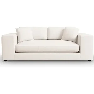 CXL by Christian Lacroix - 3-Sitzer Sofa "Tendance" Sitzer aus strukturiertem Stoff weiß - 220x122x72cm Solange Der Vorrat Reicht