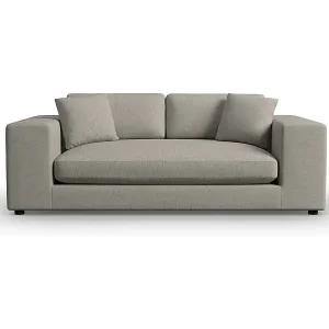 Preisknaller CXL by Christian Lacroix - 3-Sitzer Sofa "Tendance" Sitzer aus strukturiertem Stoff grau - 220x122x72cm