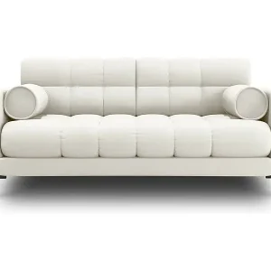 Jetzt Bestellen Cosmopolitan Design - 2-Sitzer Sofa "Bali" aus strukturiertem Stoff leichtes beige - 152x92x75cm