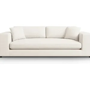 Top-Seller CXL by Christian Lacroix - 4-Sitzer Sofa "Tendance" Sitzer aus strukturiertem Stoff weiß - 262x122x72cm