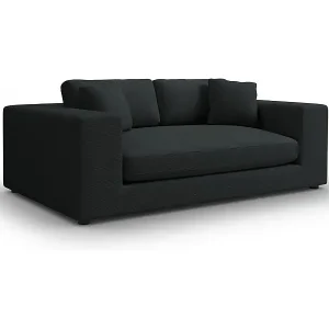 CXL by Christian Lacroix - 3-Sitzer Sofa "Tendance" Sitzer aus Cord schwarz - 220x122x72cm Direkt Vom Hersteller