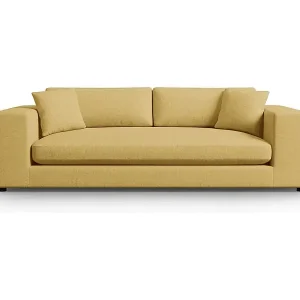 CXL by Christian Lacroix - 4-Sitzer Sofa "Tendance" Sitzer aus strukturiertem Stoff gelb - 262x122x72cm Preisreduziert