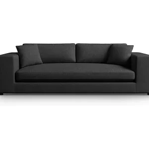 CXL by Christian Lacroix - 4-Sitzer Sofa "Tendance" Sitzer aus strukturiertem Stoff schwarz - 262x122x72cm Neuheit