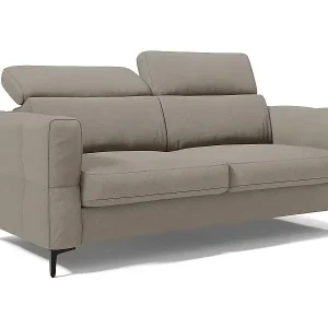 Zertifiziert Gardenia Schlafsofa mit 18 cm hoher Matratze wasserfestem Stoff T02 198 cm (mat. 140x197) Beige