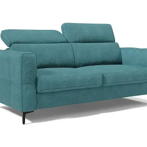 Gardenia Schlafsofa mit 18 cm hoher Matratze wasserfestem Stoff T02 218 cm (mat. 160x197) Hellblau Jetzt Bestellen
