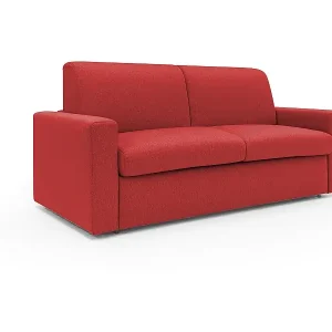 Jetzt Kaufen Kansas Schlafsofa mit 20 cm hohen Matratze aus wasserfestem Baumwollmischgewebe T13 172 cm (mat. 120x197) rot
