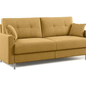 Megan Schlafsofa aus abwaschbarer Mikrofaser T11 188 cm (mat. 140x197) Gelb Jetzt Bestellen
