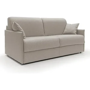 Evans Schlafsofa aus wasserfestem Stoff T13 189 cm (mat. 160x197)creme Neue Ware