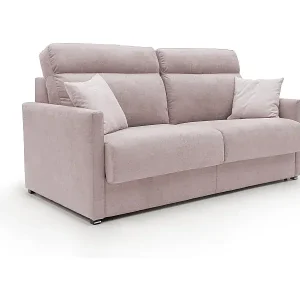 Jetzt Bestellen Margot Schlafsofa mit hoher weicher Rückenlehne aus Stoff T02 196 cm (mat. 160x197) rosa