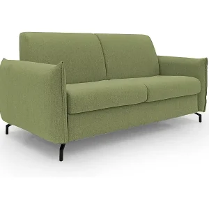 Scarlet Schlafsofa aus wasserfestem Baumwollmischgewebe T19 195 cm (mat.140x197) grün Bestpreis