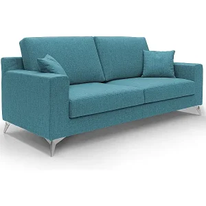 Top-Seller Michael Sofa aus schmutzabweisendem, wasserfestem Stoff T03 166 cm Hellblau