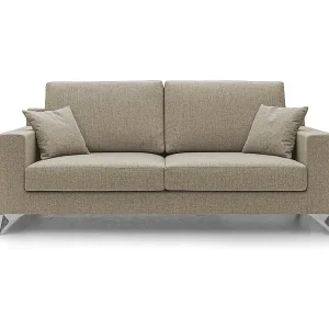 Versand Am Gleichen Tag Michael Sofa aus schmutzabweisendem, wasserfestem Stoff T03 146 cm Braun