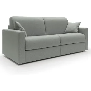 Chris Schlafsofa aus wasserfestem Stoff T13 206 cm (mat. 120x197) grau Top-Preis