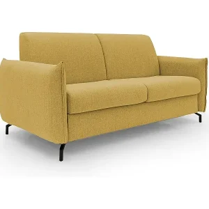 Begrenztes Angebot Scarlet Schlafsofa aus wasserfestem Baumwollmischgewebe T19 195 cm (mat.140x197) gelb
