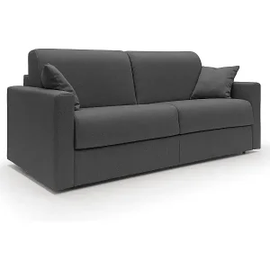 Neuheit Chris Schlafsofa aus wasserfestem Stoff T13 206 cm (mat. 120x197) anthrazit