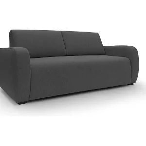 Solange Der Vorrat Reicht Duna Schlafsofa mit 20 cm Matratze aus wasserfestem Stoff T03 215 cm (mat. 160x197) anthrazit