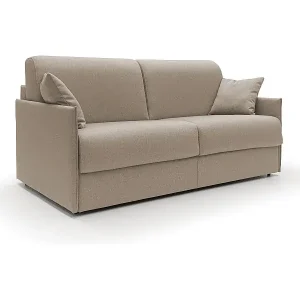 Direkt Vom Hersteller Evans Schlafsofa aus wasserfestem Stoff T13 149 cm (mat. 120x197)beige