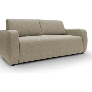 Duna Schlafsofa mit 20 cm Matratze aus wasserfestem Stoff T03 215 cm (mat. 160x197) braun Solange Der Vorrat Reicht