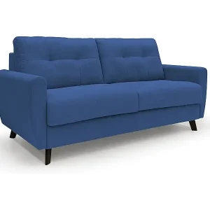 Beliebt Callisto Schlafsofa aus weichem, wasserfestem Stoff T02 188 cm (mat. 140x197) blau
