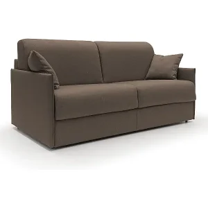 Evans Schlafsofa aus wasserfestem Stoff T13 149 cm (mat. 120x197)braun Top-Seller