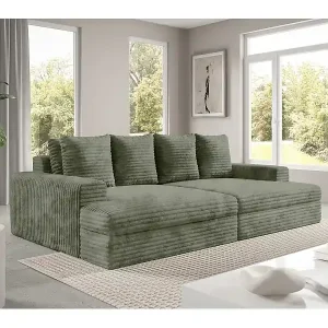 Aktuell Sofa CALDO TILIA mit hohem Komfort Farbe: TILIA 37