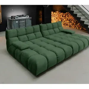 Bigsofa - Smaragdgrün Velvet - VIVIEN Bestseller
