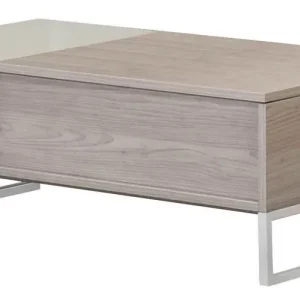 Solange Der Vorrat Reicht Couchtisch Granollers 06, Farbe: Eiche / Sand Glanz - Abmessungen: 105 x 55 x 38 cm (B x T x H)