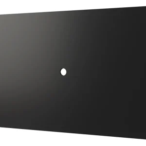 Markenprodukt Rückwandpaneel Slatina 17, Farbe: Eiche / Schwarz - Abmessungen: 100 x 170 x 4 cm (H x B x T)