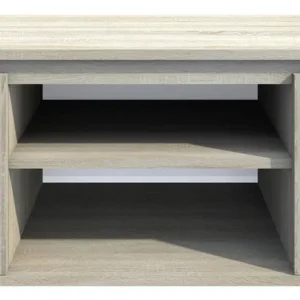 TV-Unterschrank Pamulang 07, Farbe: Sonoma Eiche - Abmessungen: 47 x 120 x 49 cm (H x B x T) Zertifiziert