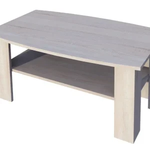 Nur Für Kurze Zeit Couchtisch Rabaul 45, Farbe: Sonoma Eiche - Abmessungen: 120 x 60 x 54 cm (B x T x H)