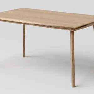 Couchtisch Eiche massiv natur Aurornis 77 - Abmessungen: 100 x 60 x 50 cm (B x T x H) Top-Preis